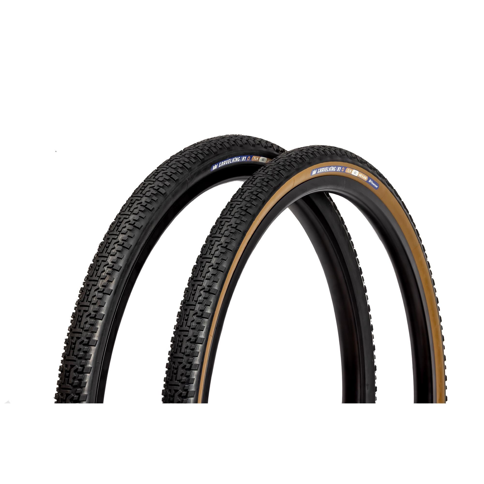 2本セット GRAVELKING X1 700x35C TLR Panaracer GravelKing X1+ TLR Gravel Tire 700x35C